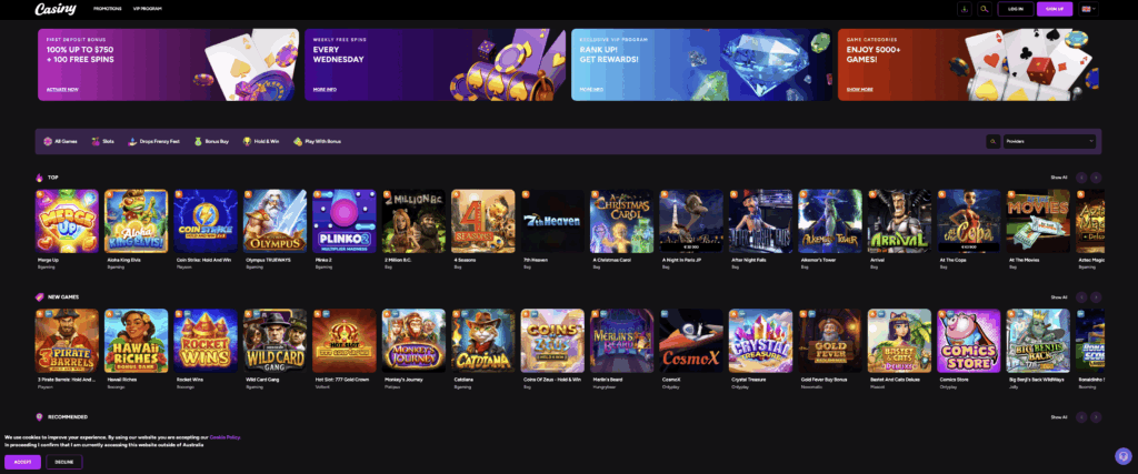 Exploring the Advantages of Casiny No Deposit Bonus Exploring the Advantages of Casiny No Deposit Bonus